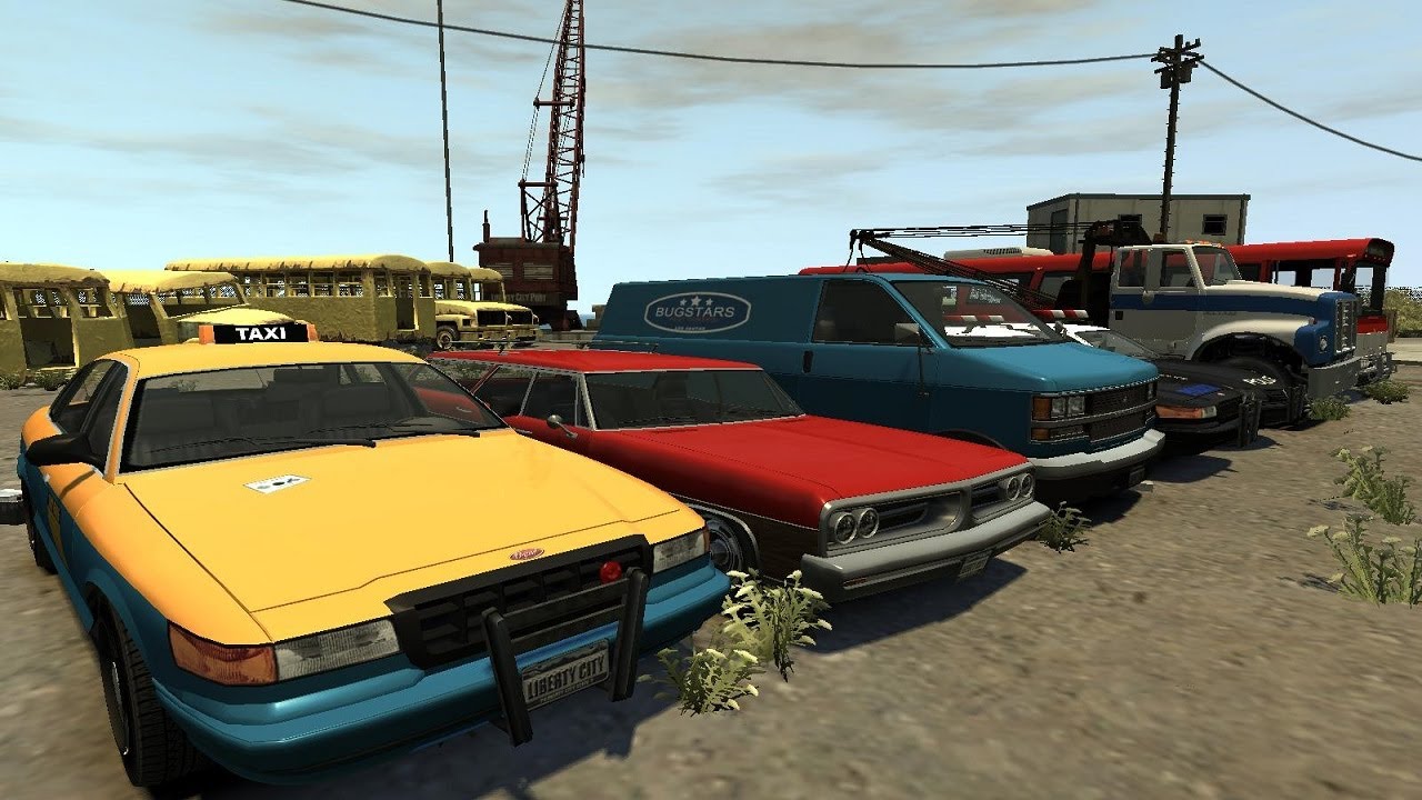 Grand Theft Auto IV - GTA V VEHICLE PACK (MOD) HD - YouTube