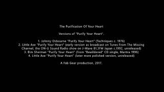 The Purification Of Your Heart (Johnny Osbourne, Skip McDonald/Little Axe, Bim Sherman) [Fab Gear]