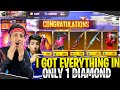 Got Everything In 1 Diamond In Subscriber Account 😍 Buying 12,000 Diamonds - Garena Free Fire