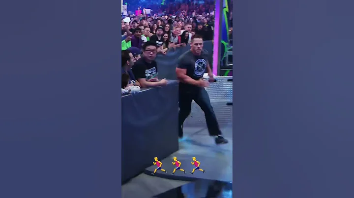 John Cena RUNS during WrestleMania #Short - DayDayNews