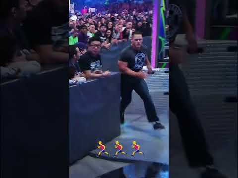 John Cena Runs During Wrestlemania Short