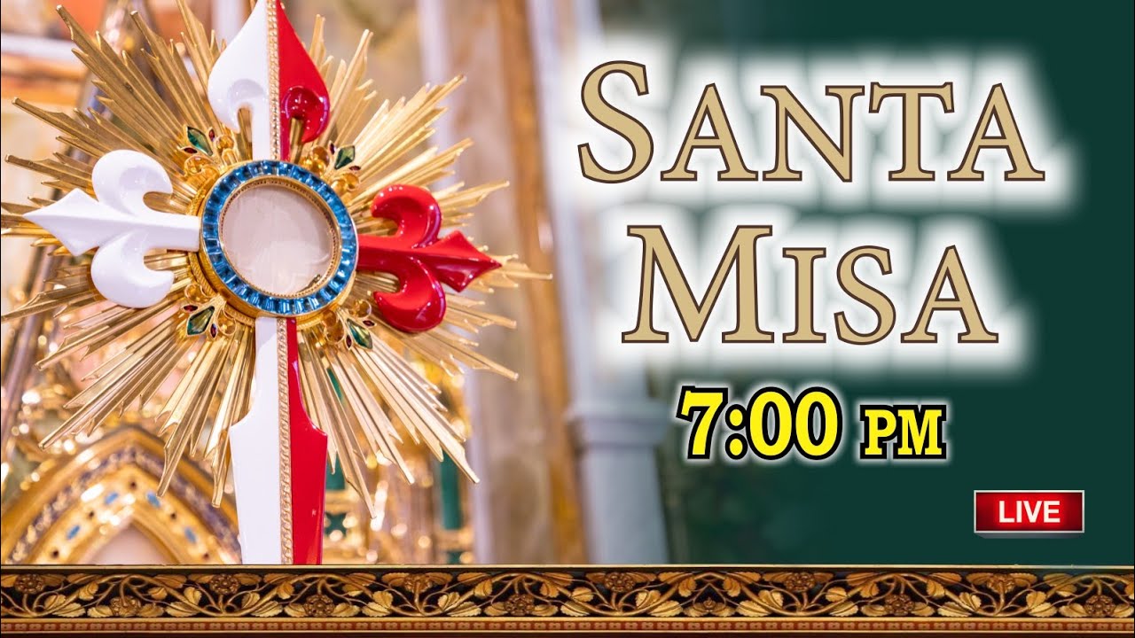 MISA EN VIVO HOY JUEVES 26-FEB-26. TODOS LOS DÍAS A LAS 7:00 PM