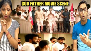 God Father Party Meeting Scene Reaction | Megastar Chiranjeevi | Salman Khan | Mohan Raja | Thaman S