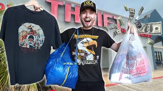 Trip to the Thrift #450 | Vintage Band Tees, Dior, Nike, & Sneakers Found In the Thrift Store!