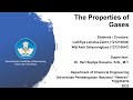 The Properties of Gases