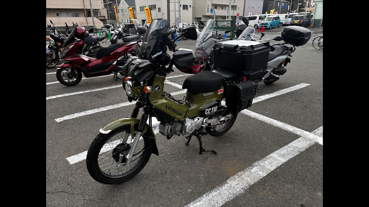 クロスカブ（JA４５）４１カスタム一挙紹介動画