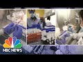 Inside A U.S. Lab Working To Identify, Isolate Coronavirus Variants | NBC News NOW