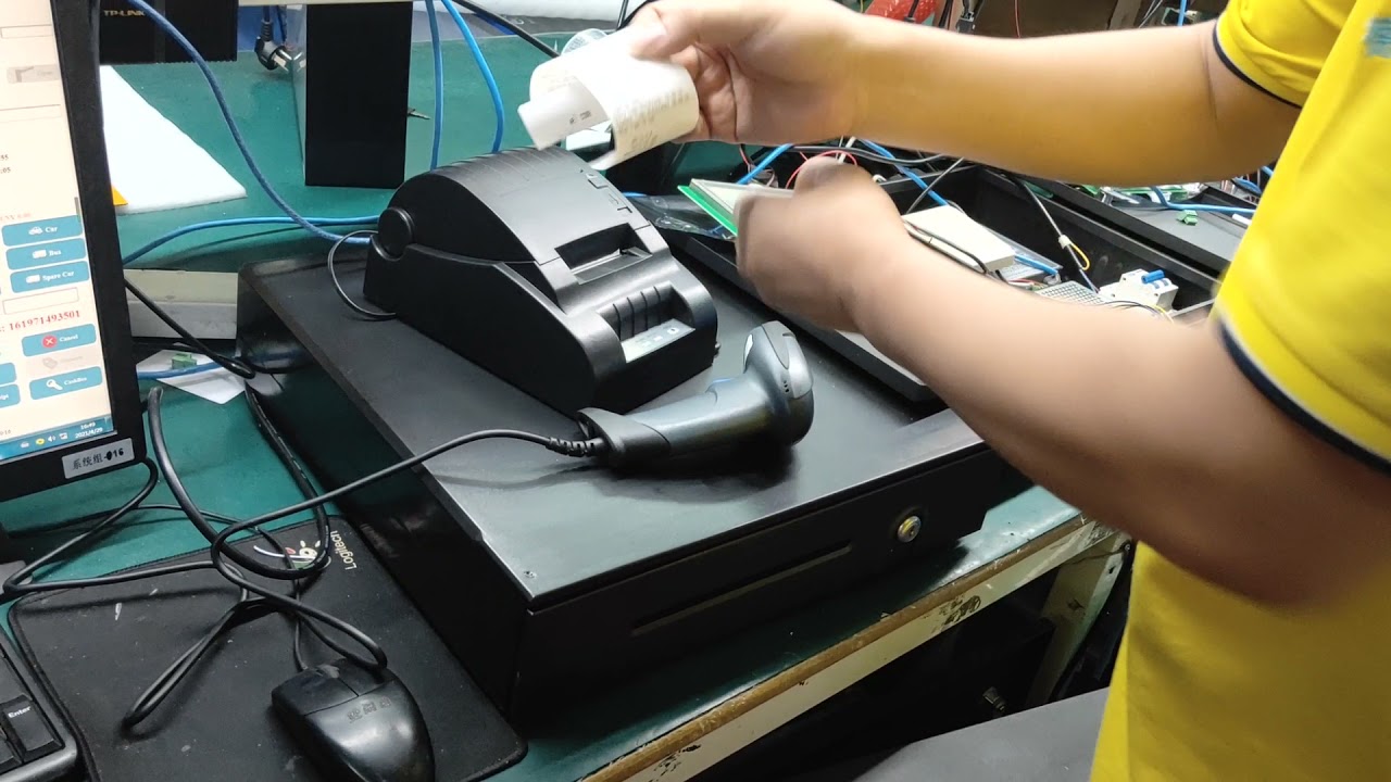 Barcode Ticket parking system with available lots LED Display