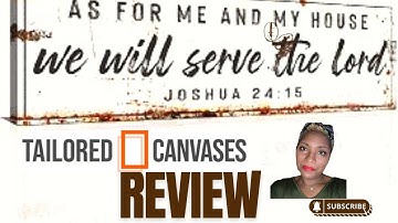 Tailored Canvas Review  ||  Mini Bedroom Makeover On A Budget ||  Amazon Finds