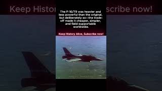 F-16/79: Heavier. LESS Power. But CHEAPER. Simpler. Easier To Support. TRADE-OFF Genius.