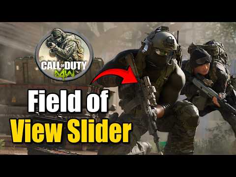 How to Change Field of VIEW in COD Modern Warfare 4 (FOV Slider) Ps5, Xbox, PC