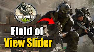 How to Change Field of VIEW in COD Modern Warfare 4 (FOV Slider) Ps5, Xbox, PC
