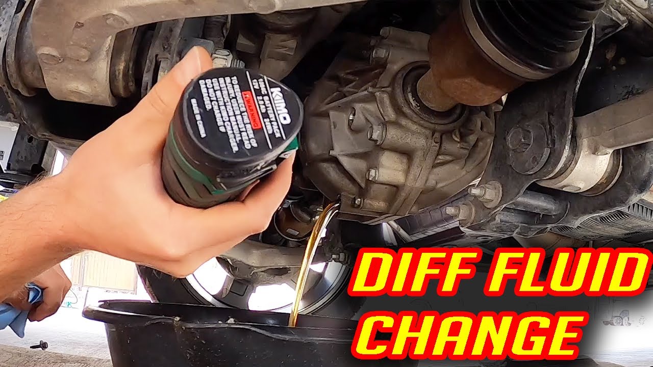 RAM 1500 Front Differential Fluid Change - YouTube