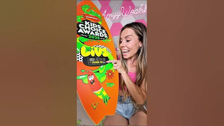 KIDS CHEWS A WARTS PART 2 #kidschoiceawards #nickelodeon #kca2025