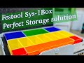 Festool Sys-1Box: ORGANIZATION PERFECTION!