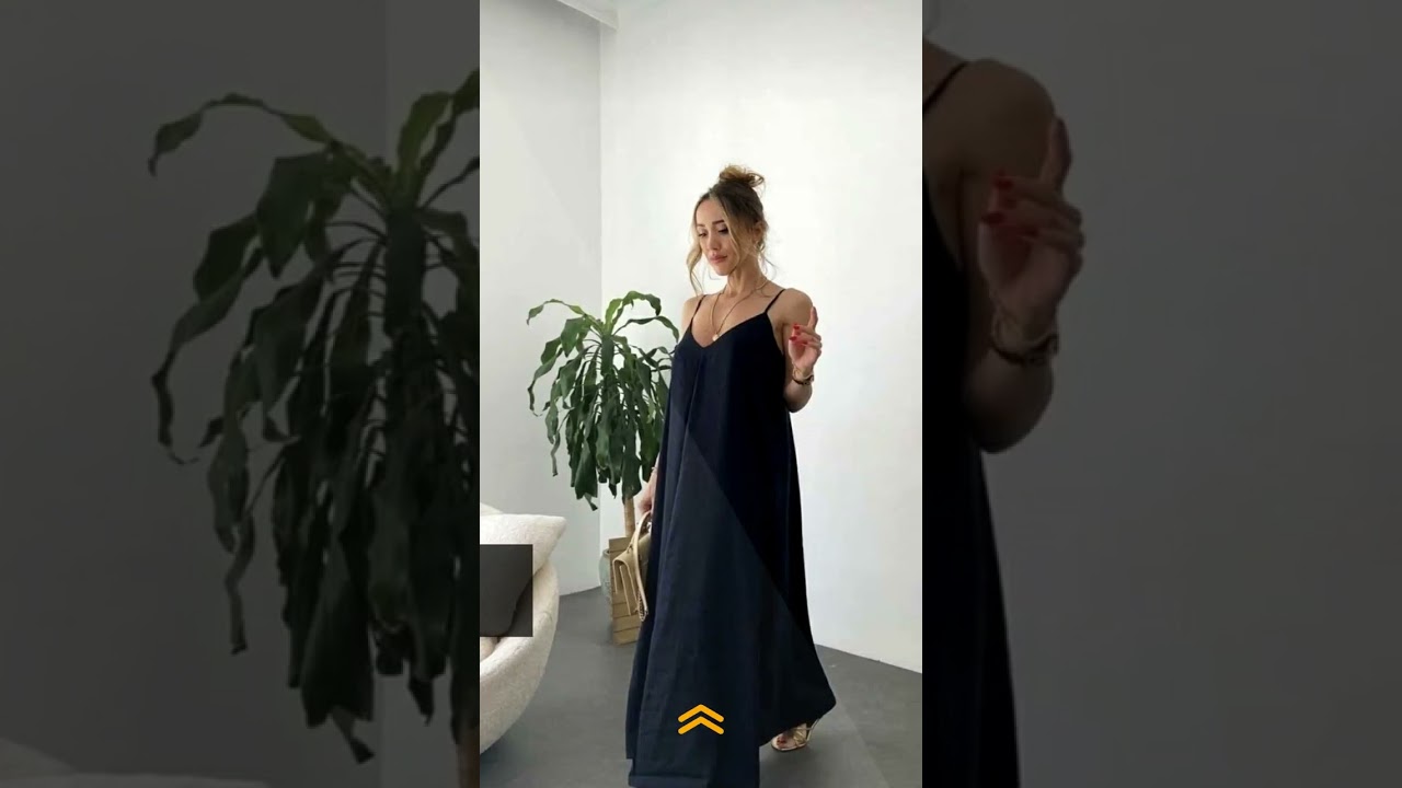 Aerobin Kumas Ayarlanabilir Askili Uzun Siyah Elbi