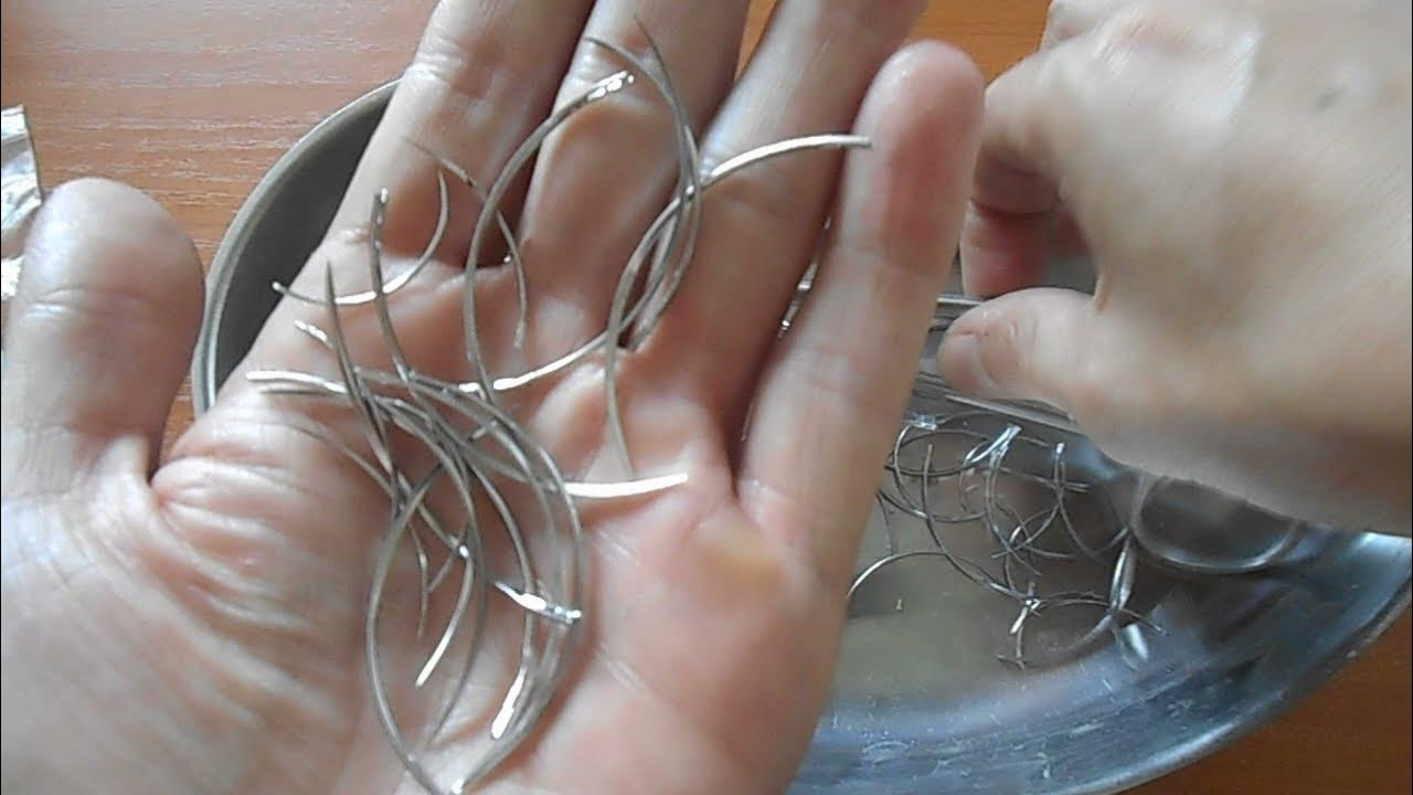 Иглы хирургические для сшивания живых тканей - YouTube