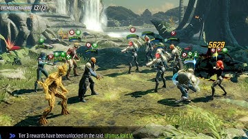 Dark Dimension: Fear the Darkness: Day 1 Node 3 (first attempt). MSF Marvel Strike Force