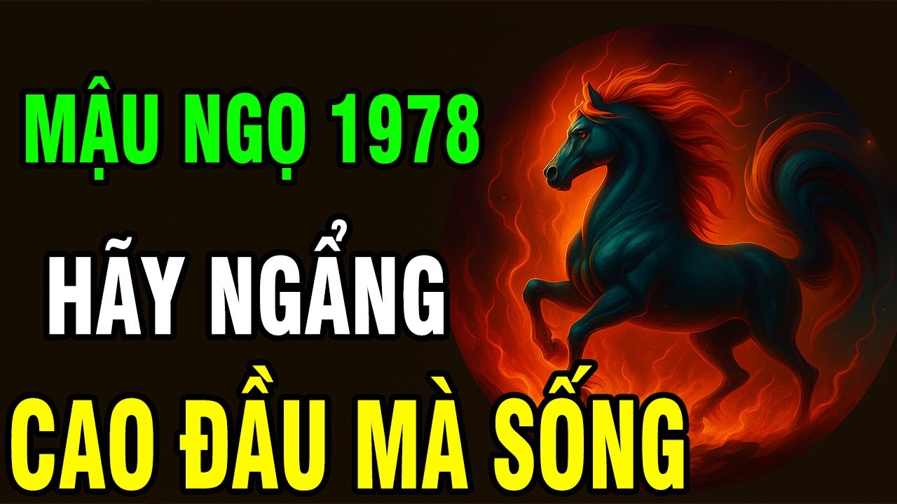 Tuổi Mậu Ngọ 1978: Một Kiếp Long Đong Tưởng Như Bạc Phận, Ai Ngờ Cuối Đời Rực Rỡ Hơn Cả Mơ!