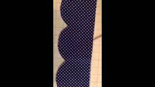 Tips for Sewing Scallops