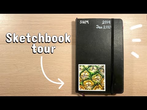 Moleskine Sketchbook tour