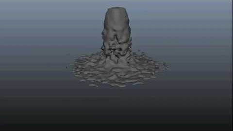 nParticle glitch in Maya