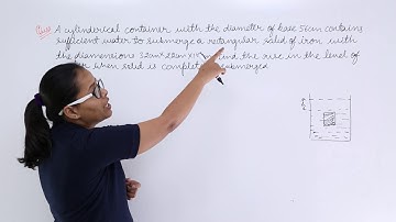 Class10th – RD Sharma – Problem-10 on Surface area and Volume of cylinder | Tutorials Point