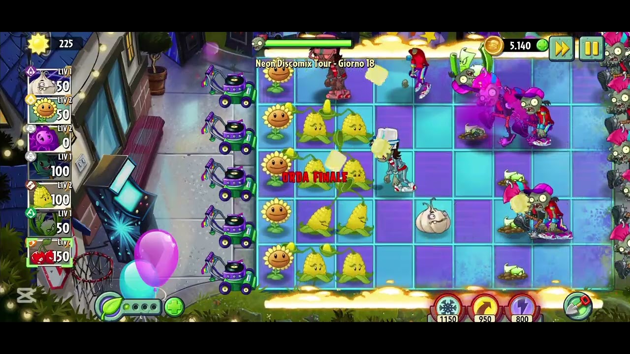 PL 🌵🪴 VS Z🧟‍♂️ 2 : from Neon Discomix Tour day 15 to day 22 ☠️