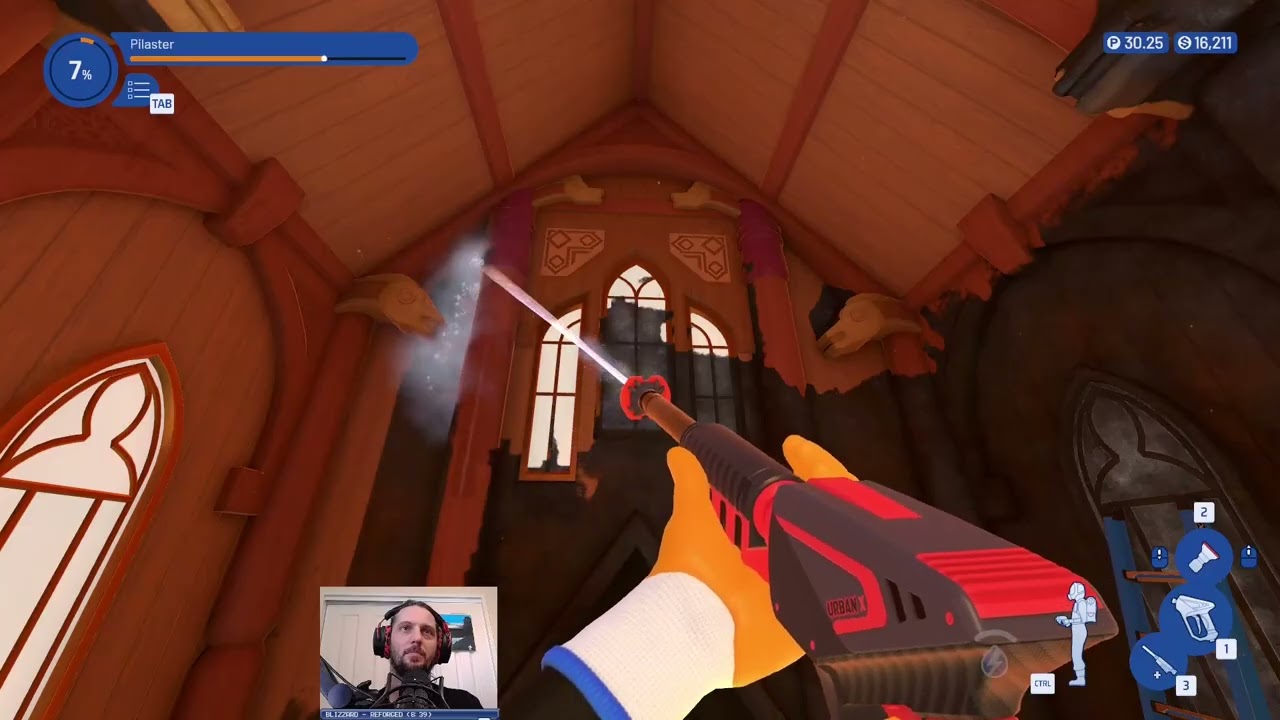 Temple Interior - Starting Tools Only ep 18 (PowerWash Simulator 2)