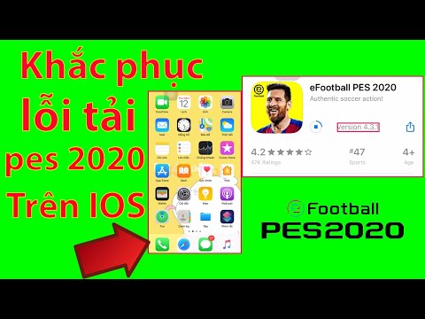 #1 Khắc Phục Lỗi Không Tải Được Pes 2020 Trên IOS | DOWNLOAD Pes 2020 NEW | NDA TROLL Mới Nhất