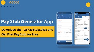 How to Generate Pay Stubs using Mobile App [Pay Stub Generator App] screenshot 1