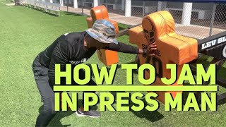 How to Use Your Hands in Press Man Coverage | DP Tips | All Eyes DB Camp