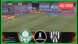 PALMEIRAS X INDEPENDINTE DEL VALLE AO COM IMAGENS LIBERTADORES 2024 ASSISTA AGORA PES21