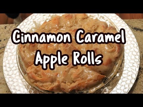 Caramel Apple Cinnamon Rolls | Apple Cinnamon Rolls | How to | Chef Lorious