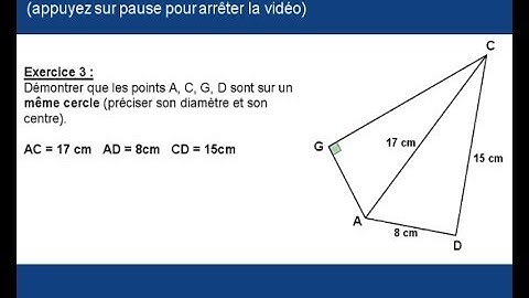 triangle rectangle et cercle circonscrit (3) -4ème-