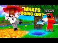 Minecraft Manhunt but I trolled with a PORTAL gun..