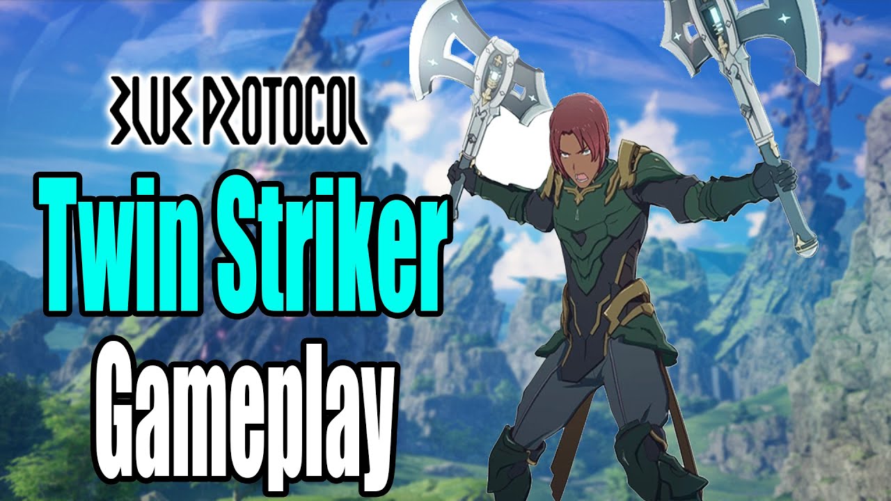 Blue Protocol Beta Twin Striker Dungeon Gameplay 