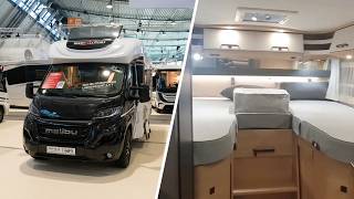 114k Malibu T430 KB LE lightweight 3.5t. motorhome review. Compact Twin Bed Under 7m