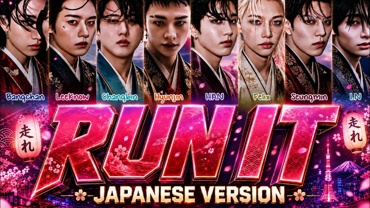 Stray Kids (스트레이 키즈) - Run It | Japanese Version【日本語版