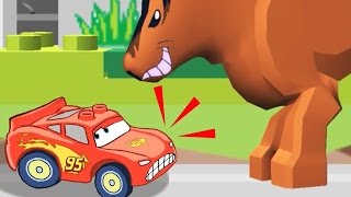 Lego Duplo Trains, Animal, Ice Cream Quest | Lightning McQueen Final Race Lego Kids Game