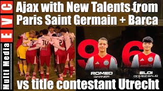Download Lagu Ajax with New Barca and PSG talent against Title Contestant FC Utrecht U17 MP3