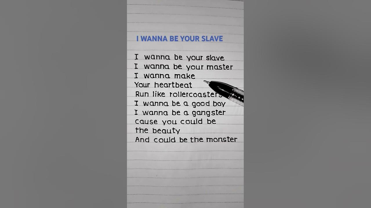 Maneskin - I WANNA BE YOUR SLAVE (Lyrics) #song #lyrics #trending #maneskin