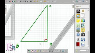 4 --- كيفية انشاء مثلث قائم الزاوية