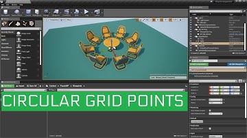 Unreal Engine Experiments | Circular Chair Arrangement