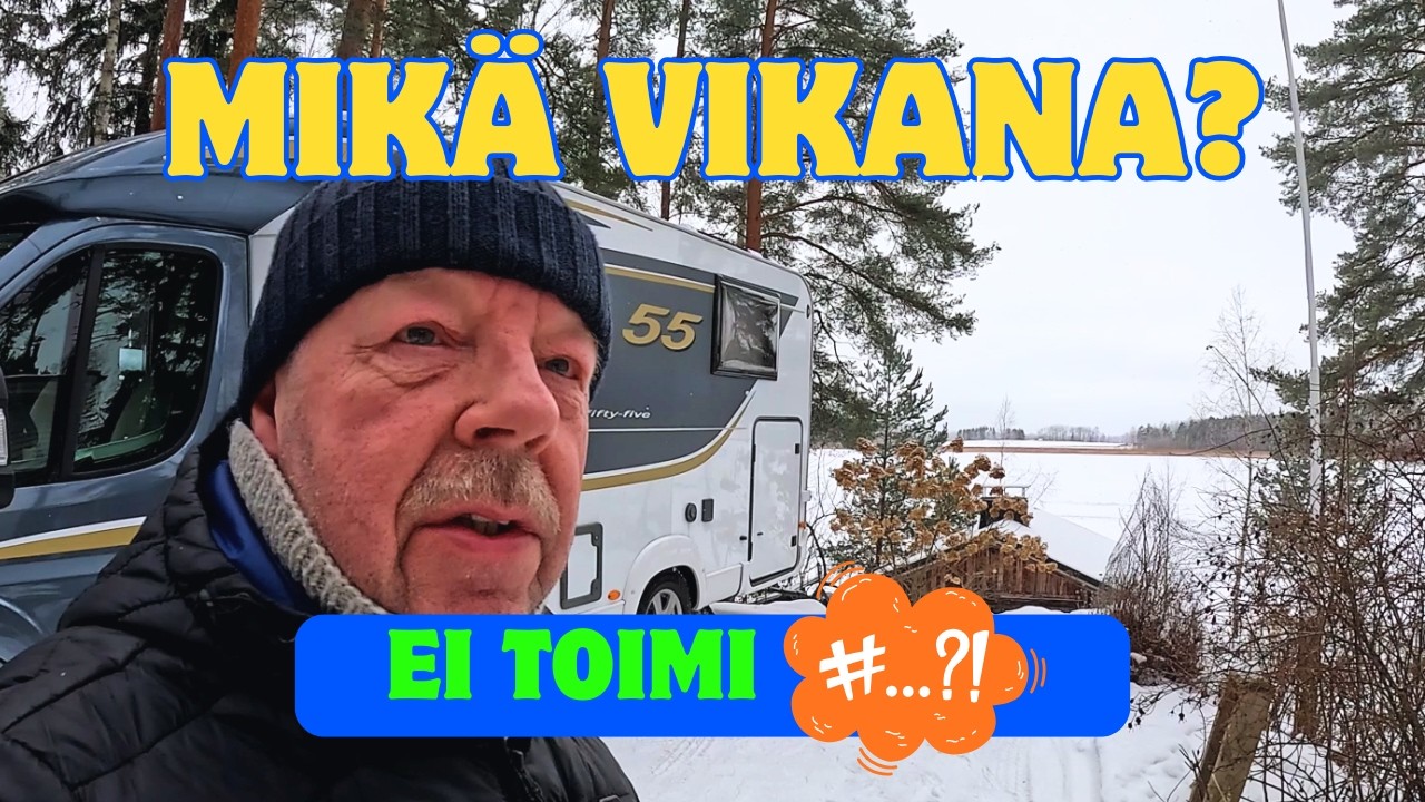 MÖNKIJÄN BENSAPUMPPU EI TOIMI - MATKAILUAUTON RADIO-ONGELMA