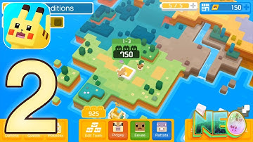Pokemon Quest: Gameplay Walkthrough Part 2 - Expedition 1 First Steppe Completed! (iOS, Android)