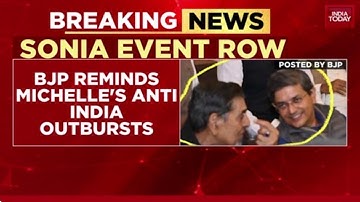 BJP Slams Congress Over Indira Peace Prize For Michelle Bachelet, Jagdish Tytler