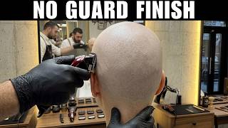 You Won't Believe This Barber Shop Transformation! 😱 Head Shave