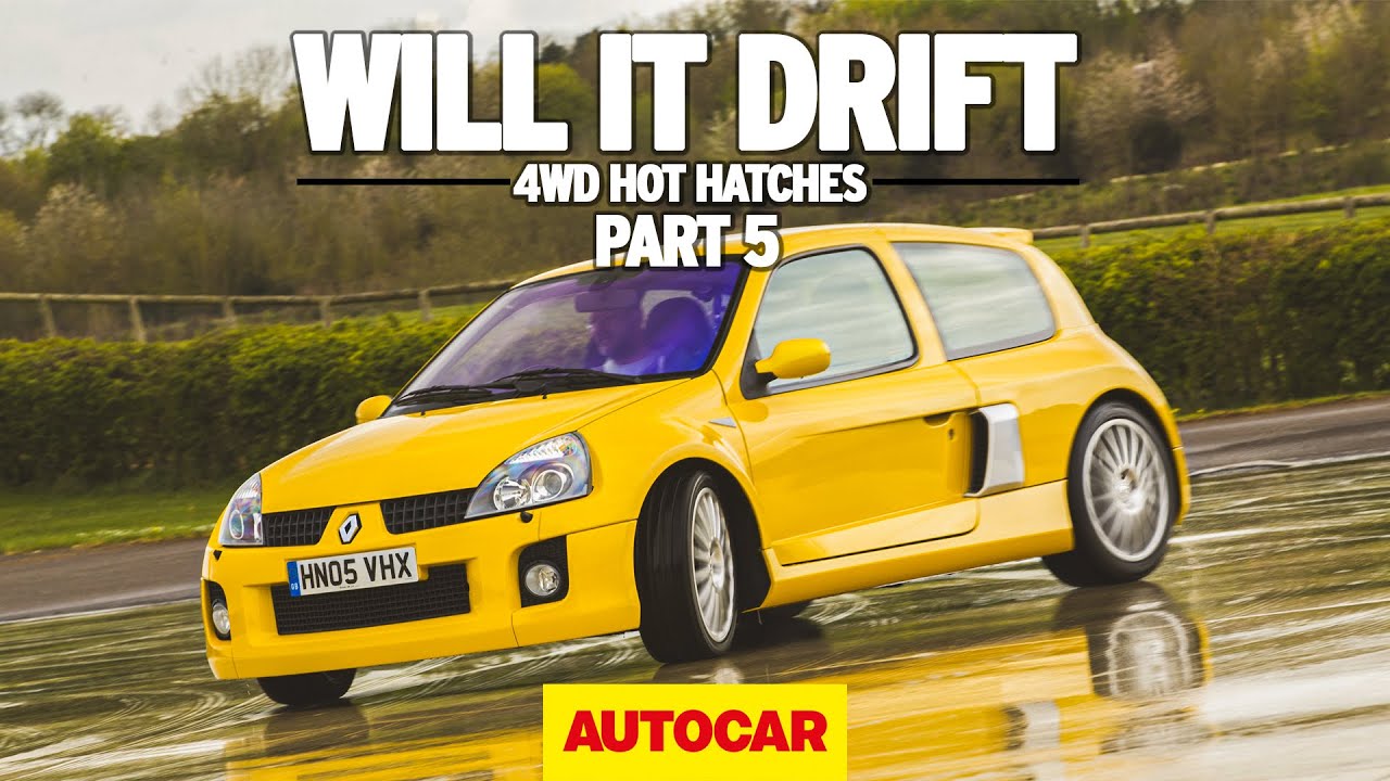 Will A Renaultsport Clio V6 Drift Mid Engined Rear Drive Madcap Hatchback Autocar Youtube