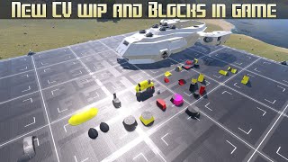 Empyrion Galactic Survival - New Cv Wip And Blocks In Game